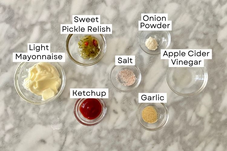 Special Sauce Ingredients