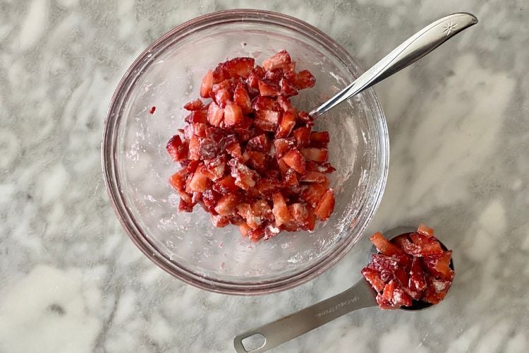 Strawberries For Muffins