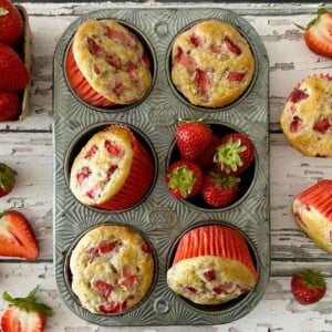 Strawberry Banana Muffins