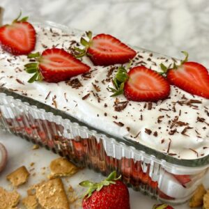 Strawberry Icebox Cake Recipe