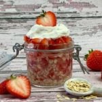 Strawberry Shortcake Overnight Oats