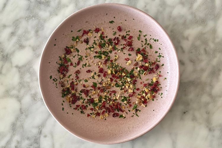 Sweet ingredients in a bowl