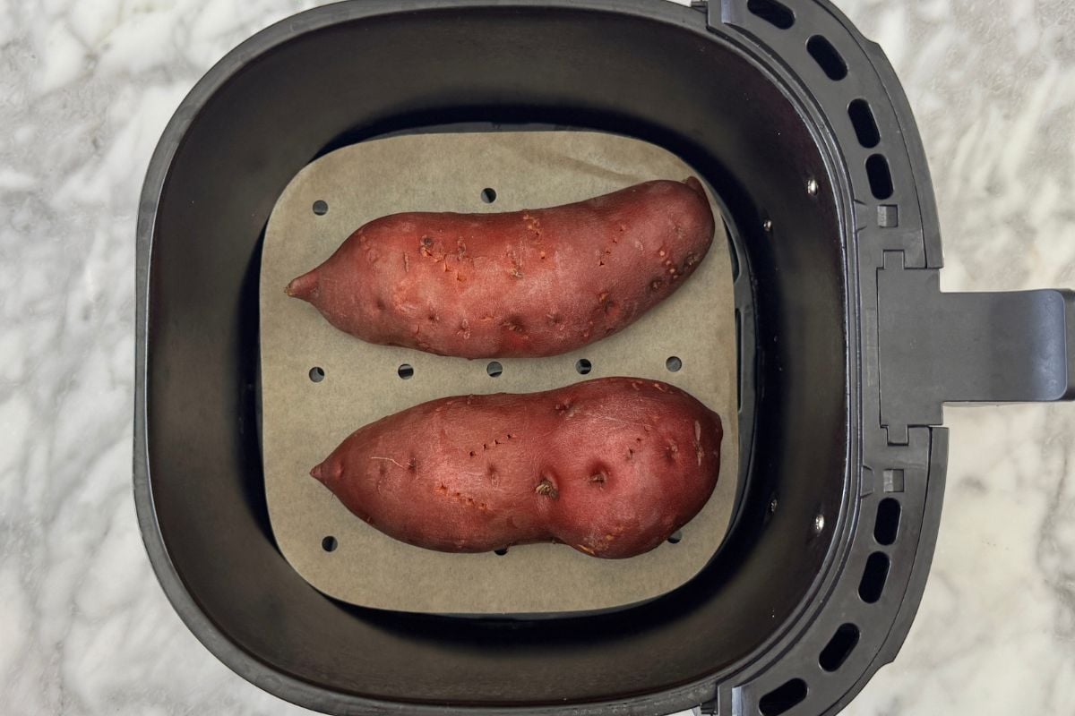 Sweet potatoes in air fryer