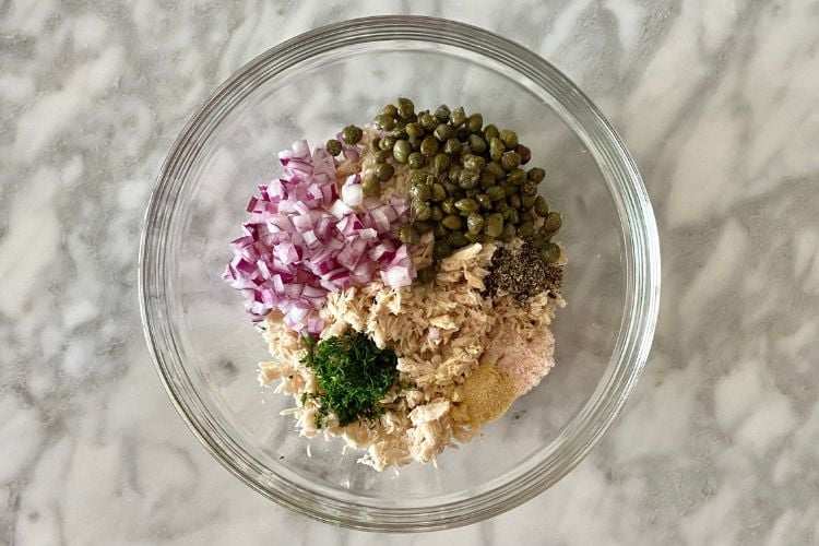 Tuna Salad In A Bowl