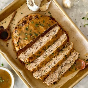 Turkey Mushroom Meatloaf