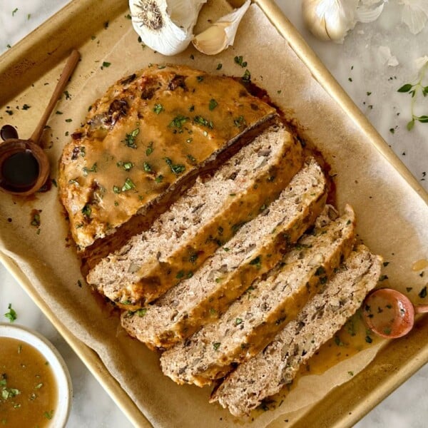 Turkey Mushroom Meatloaf