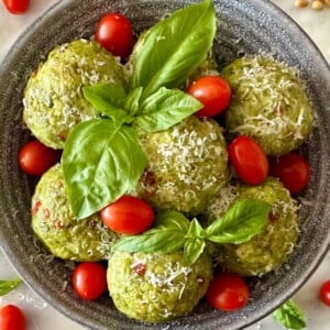 Turkey Pesto Meatballs