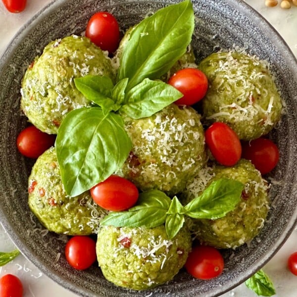 Turkey Pesto Meatballs