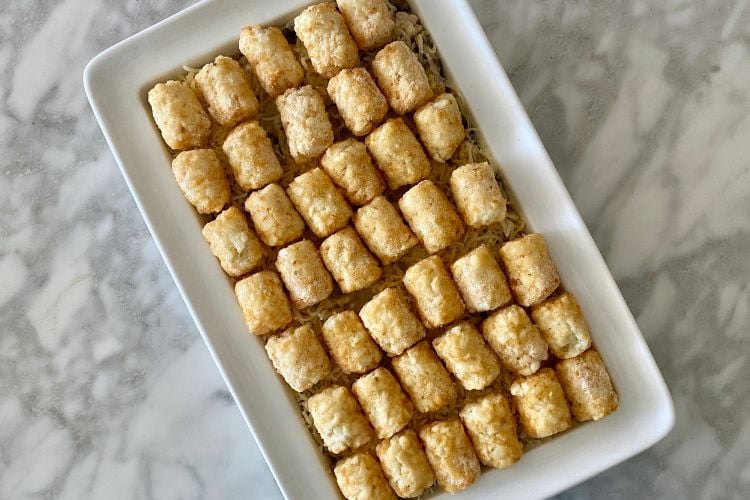 Turkey Tater Tot Casserole