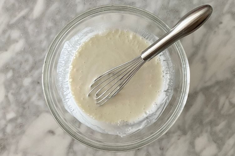 Wet Ingredients For The Cake