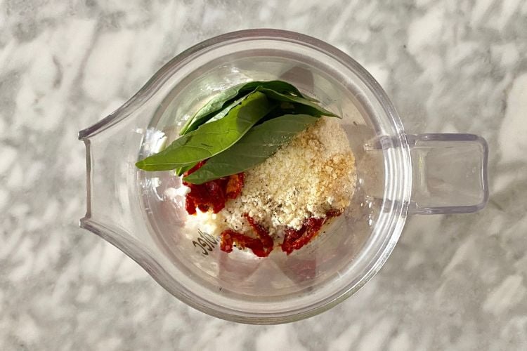 Whipped Cottage Cheese Dip