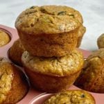 Zucchini Banana Bread Muffins