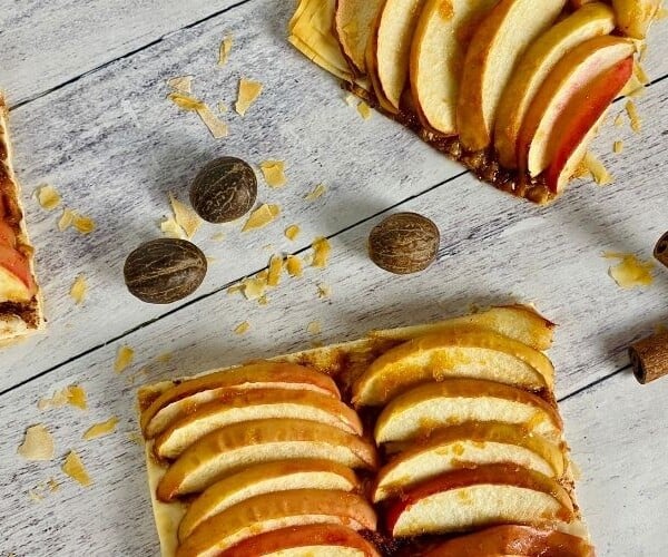 apple tart recipe with phyllo dough