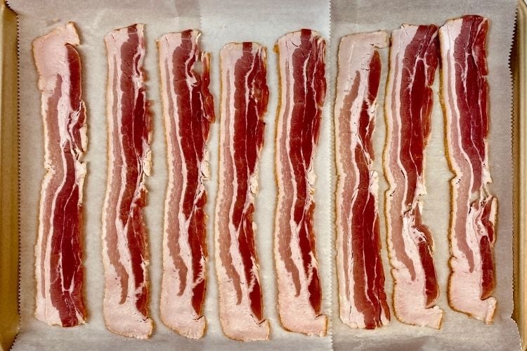 bacon in the oven