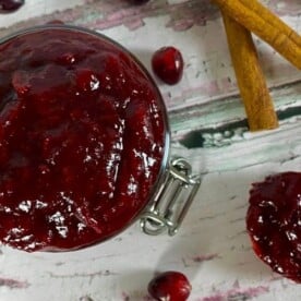 easy homemade cranberry sauce