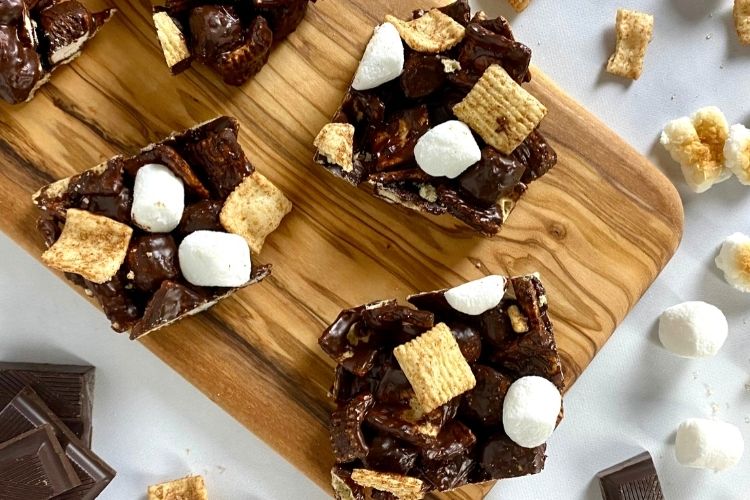 easy s'mores bark recipe