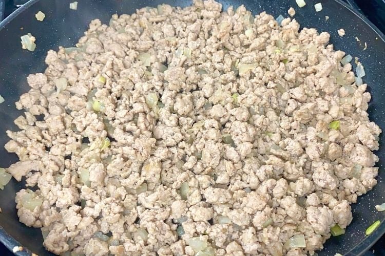 ground chicken cooking