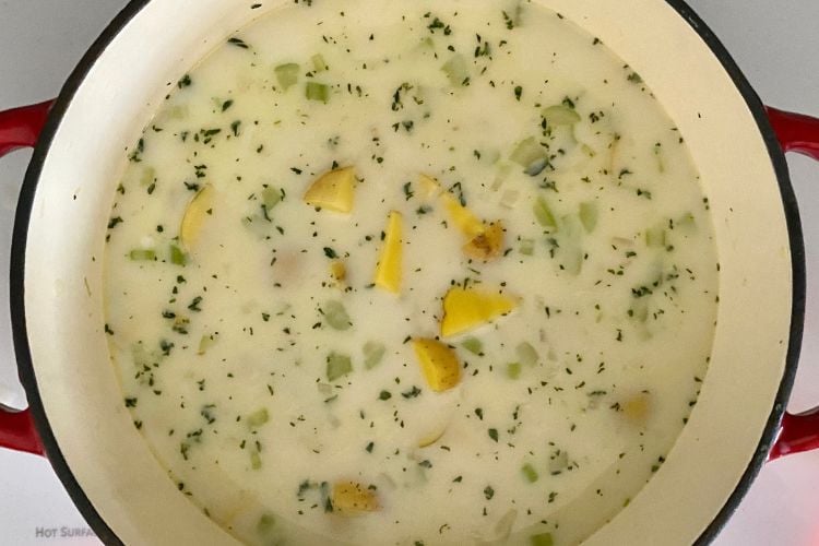 how to make New England clam chowder