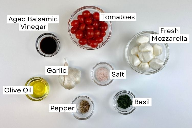 how to make caprese salad with balsamic vinegar