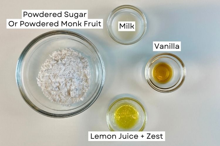 lemon glaze for muffins