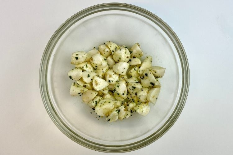 mozzarella for caprese salad