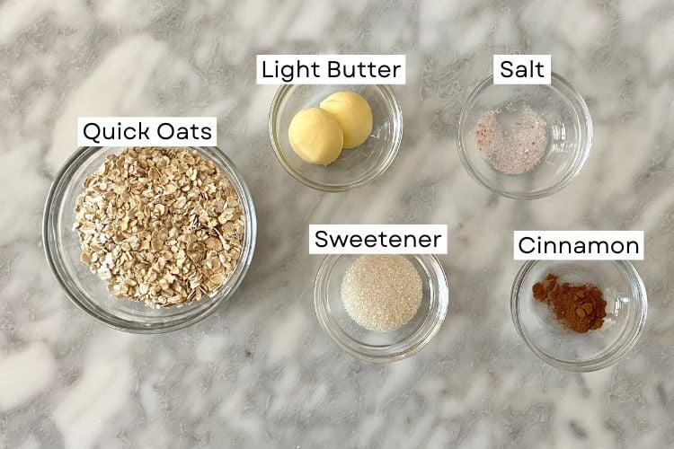 oat crumble ingredients