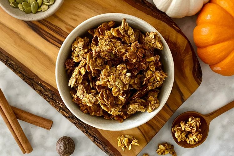 pumpkin spice granola
