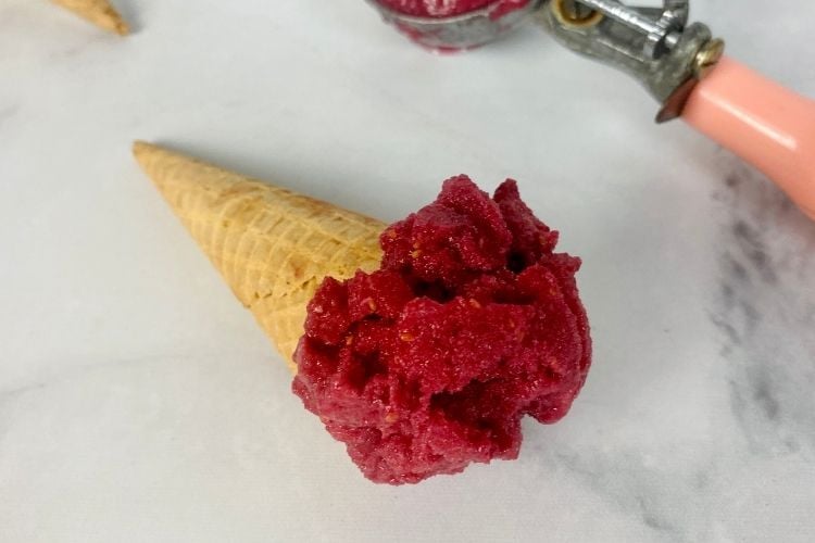 raspberry watermelon sorbet