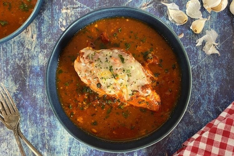 slow cooker chicken parmesan recipe