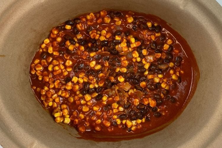 slow cooker chicken enchiladas