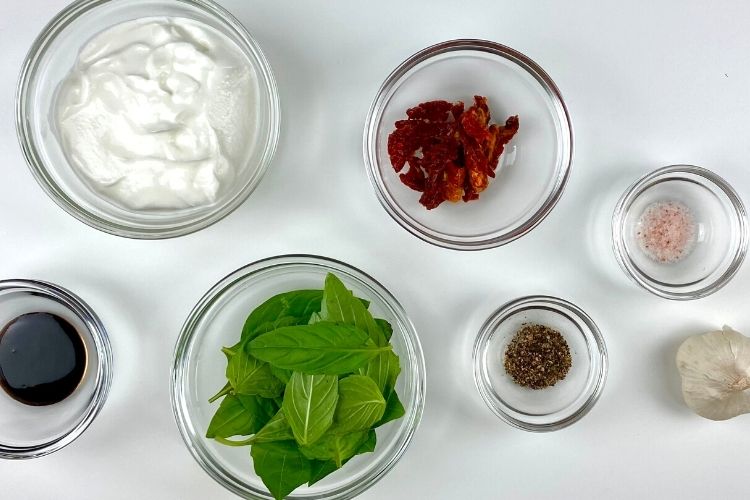 tomato basil dressing ingredients